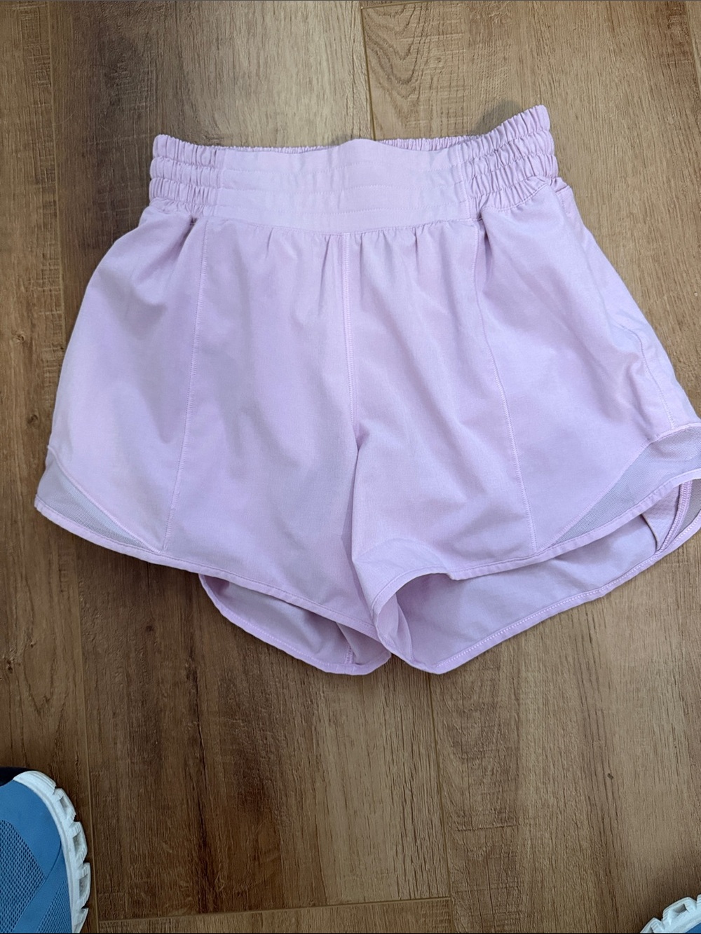 Women’s lululemon High-Waist Light Pink Active Shorts